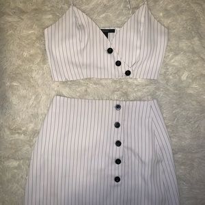 Pinstripe set